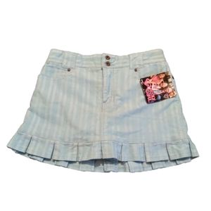 Roxy Girl light blue corduroy skirt